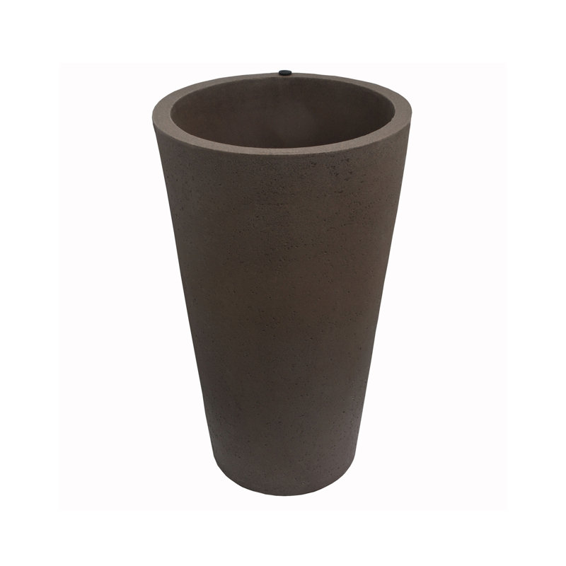 Crete Self-Watering Planter, Tall, 30" H x 18" W x 18" D