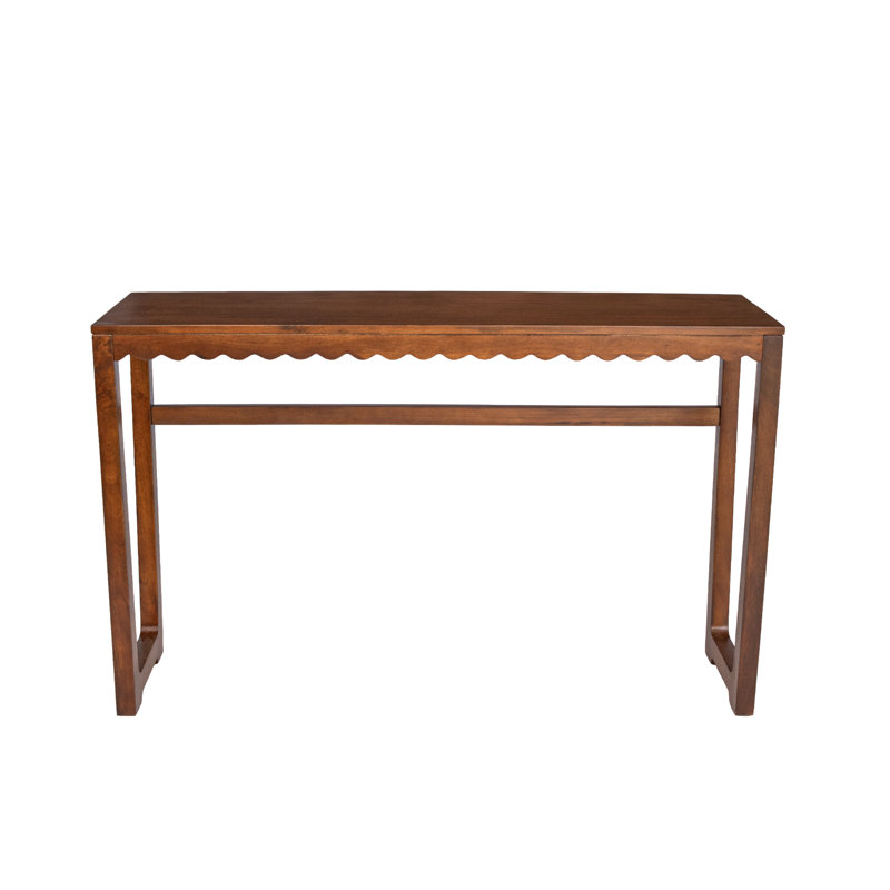 Hemsworth 42" Wide Mango Wood Console Table – Entryway Table, Sofa Table, Accent Furniture for Living Room, Hallway, Bedroom