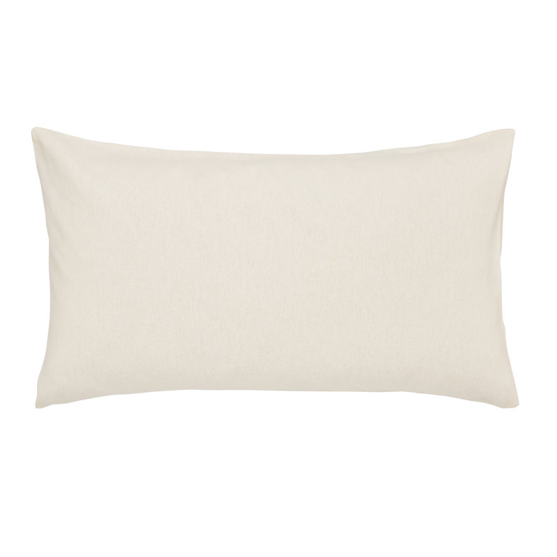Brushed Cotton Duvet Cover Set, Ivory, Single Duvet Cover + 1 Pillowcase
