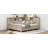 Wood Daybed With Storage Shelves And 3 Drawers-2096640376