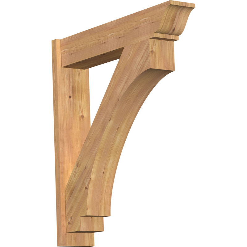 Persienne impériale traditionnelle, Cèdre rouge de l'Ouest l 5 1/2 po (lisse), P 36 po x H 40 po