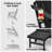 Hdpe Folding Adirondack Chair With Ottoman-2017812405