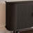 Modern light luxury black storage sideboard.