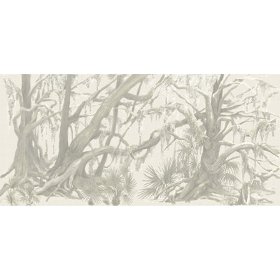 Kiawah Oaks Muted Mural by Megan Molten