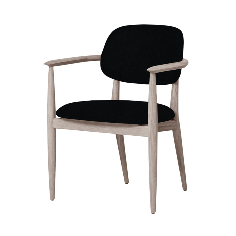 Chaise Slow de Space Copenhagen, Chêne naturel, Coque Messenger 081