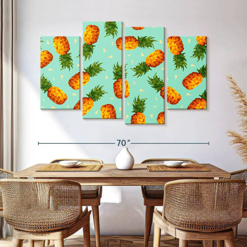 Hipster Pineapples, H 42 po x l 68 po
