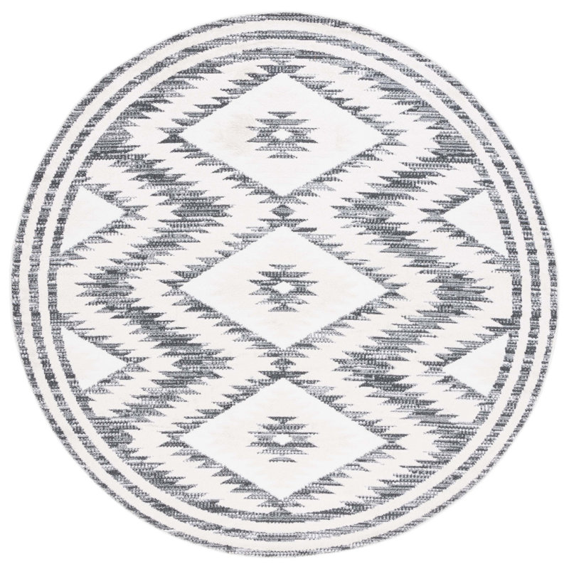Tapis Delmontez Performance Southwestern, Rond 6 pi 7 po
