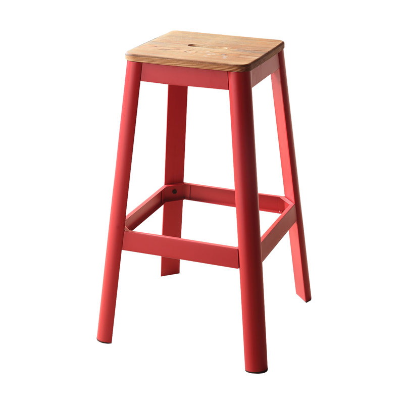 Tabouret de bar 30 po Kerr, Rouge