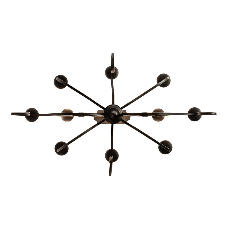 Clifton 10 - Light Chandelier, Oil Rubbed Bronze
