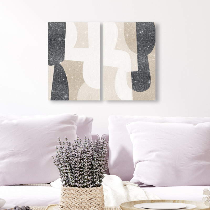 El Modernista Set Set by Oliver Gal, 10"H x 15"W, Gallery Wrapped
