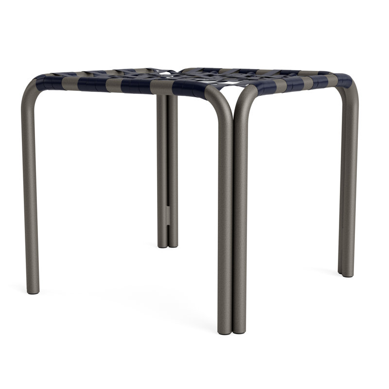 Kantan Outdoor Square Side Table, Mica, Marine