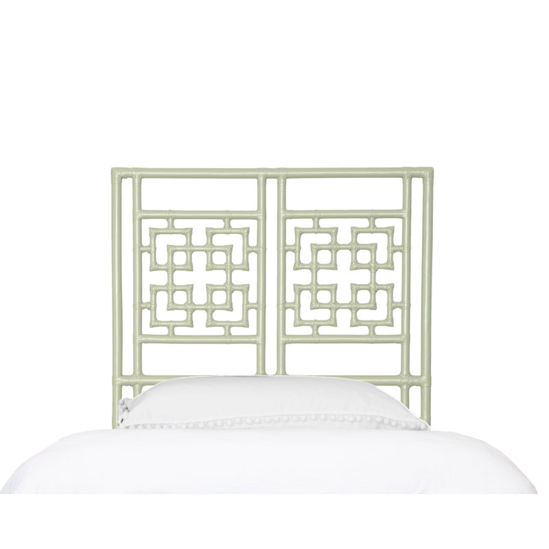 Palm Springs Open-Frame Headboard, Twin, Celery Green