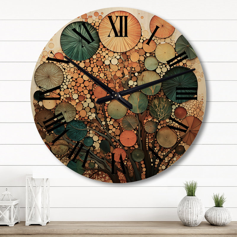 Horloge murale Hardedge, Grand