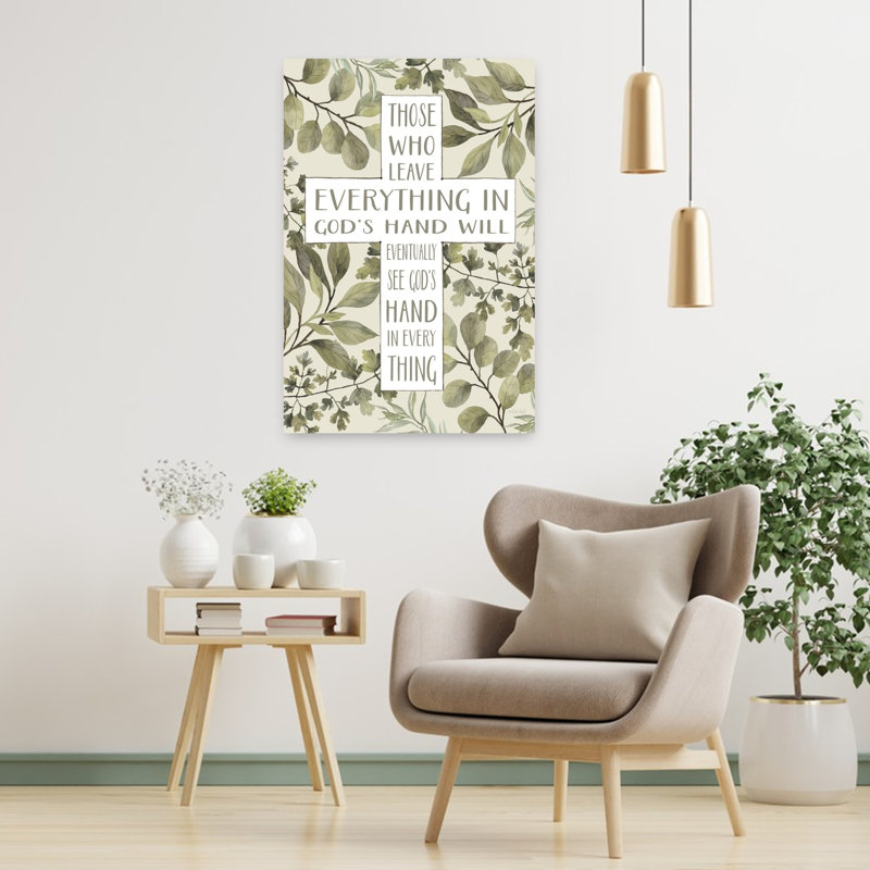 God's Hand Cross by Cindy Jacobs - Wrapped Canvas Print, 91.44cm H x 60.96cm W