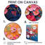 Radiant rose bleu cerisier en fleurs II - impression d'art mural cerisier en fleurs-1019834510-1019834508