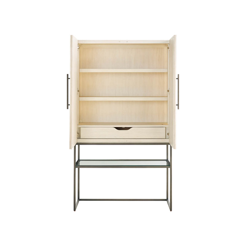 Dwell Bar Cabinet, Ivory