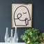 Face It I, toile encadrée de qualité supérieure - prête à être accrochée-2090568938-2090568934