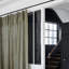 Cotton Blend Curtain Single Panel-72886061-72886065