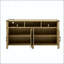 Buffet 4 portes avec prises de courant, ports USB et tablettes réglables-587746506