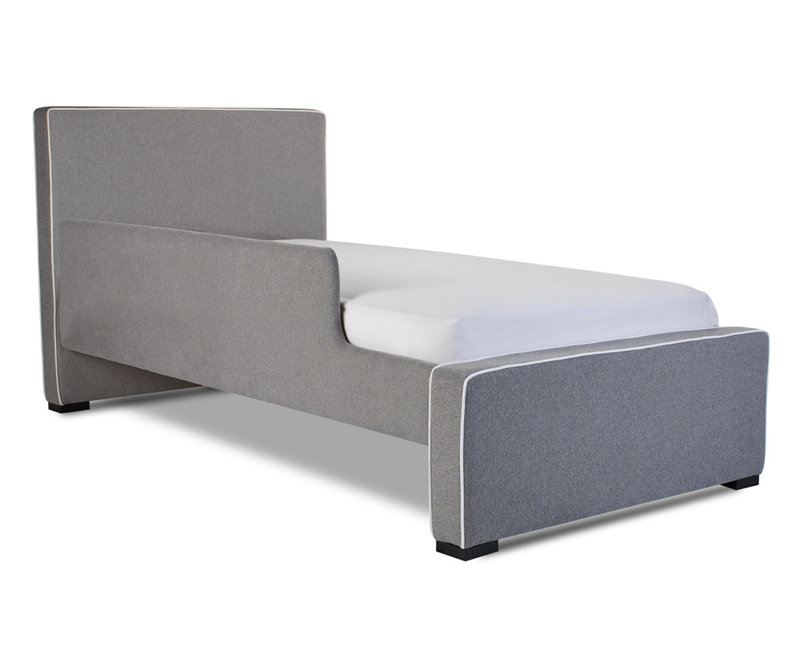 Lit convertible pour tout-petit avec couchette Ilene, Full, Silver