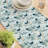 Table Runner, 100% Cotton, 16X108", Fig Trees & Birds-1255677569