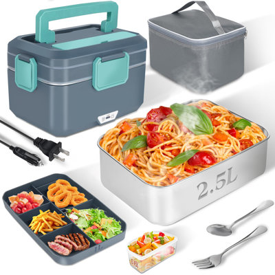 Boîte à lunch chauffée électrique 3,5L pour adultes