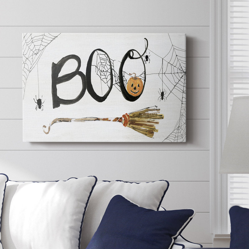 Boo - Cavas enveloppés de galerie, H 32 po x l 48 po