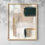 Marble Block Symmetry I, reproduction encadrée - bois massif-899495512