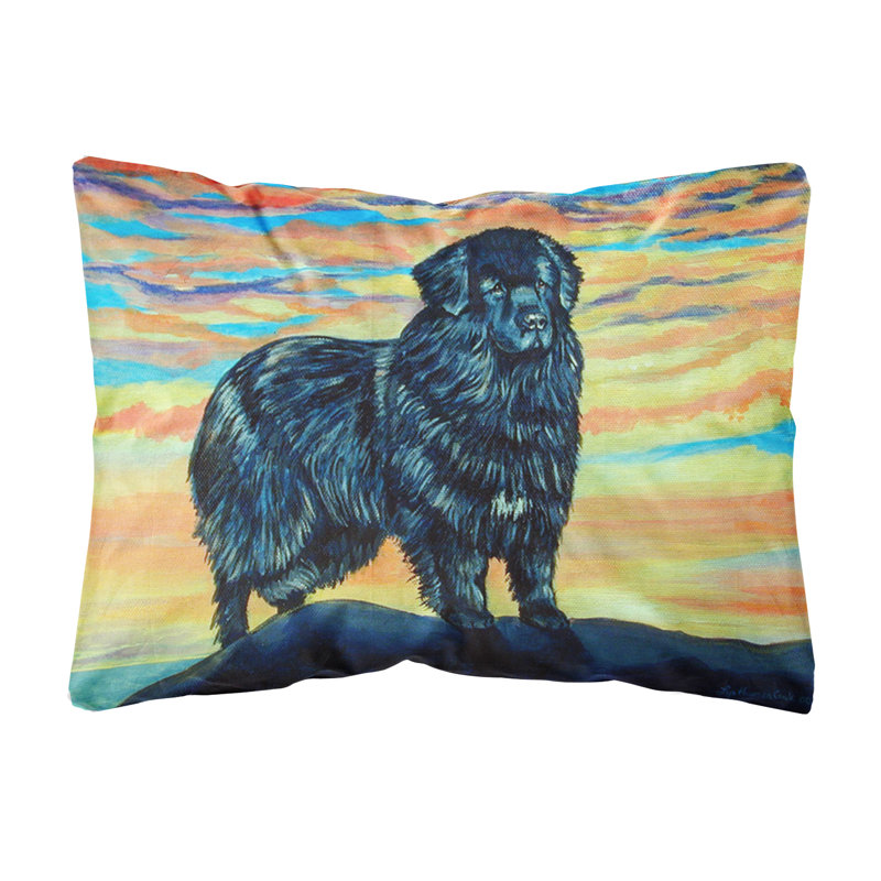 Coussin décoratif intérieur/extérieur terre-neuve