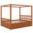 Canopy Bed with Storage Drawers-520123765-520123764
