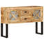 Buffet en bois de manguier brut 43,3 po x 11,8 po x 29,1 po