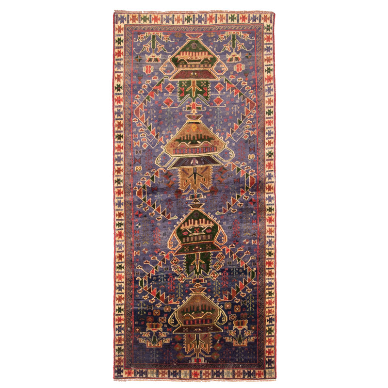 Tapis bleu marine Melis 3 pi 0 po x 6 pi 10 po