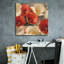 Poppies Bloom, art mural sur toile 2 po par Albena Hristova, 18 po x 18 po-1013837407