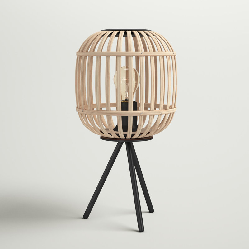 Sterling Metal Tripod Lamp