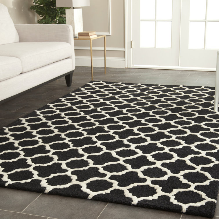 SantaMonica Geometric Wool Hand Woven Area Rug