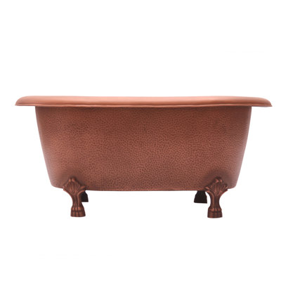 32'' x 18.25'' Soaking Copper Bathtub