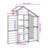 Geinbow 3 ft. W x 2 ft. D Wooden Overlap Apex Tool Shed-1099560005