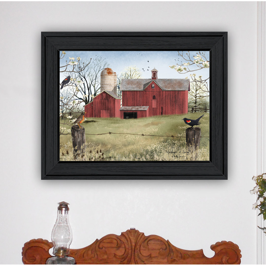Harbingers of Spring Framed Wall Art for Living Room, Home Wall Decor by Billy Jacobs August Grove® 