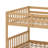 Multi-Use Bunk Bed System With Trundle Bed, Guardrails, And Easy Conversion Design-962612421