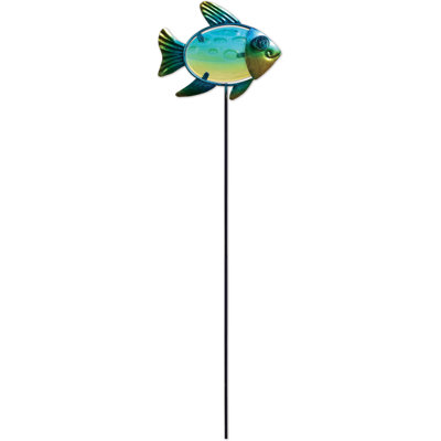 Ensemble de piquets de jardin 2 pièces Trost Fish