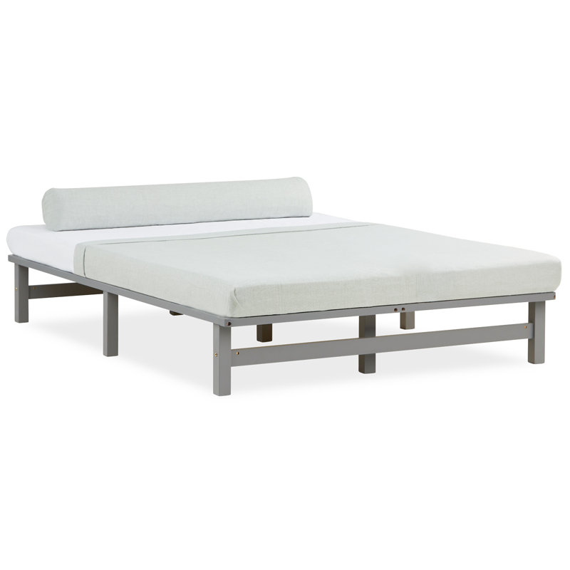 Genessa Solid Wood Bed, 140 x 200cm