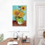 Vase Harnek avec trois tournesols-106961504