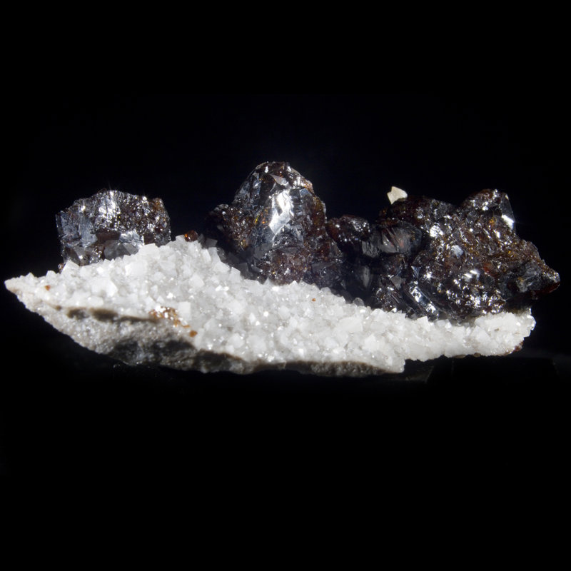 Sphalérite, calcite et dolomite. Mine Elmwood