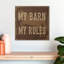 Khylige My Barn Wall Sign-111886439