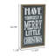 Décoration murale «Have Yourself A Merry Little Christmas»
