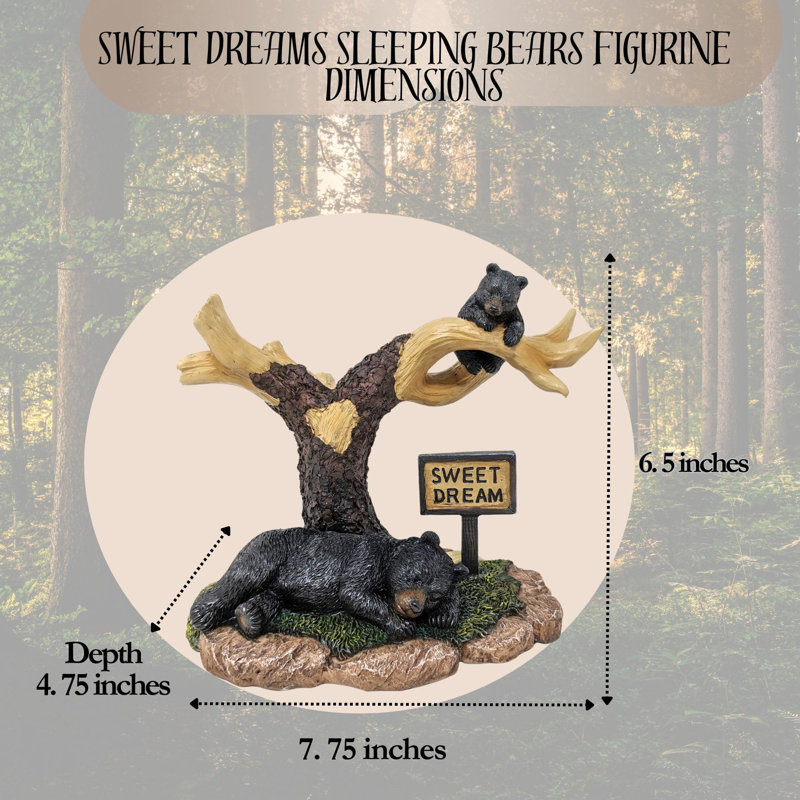 Figurine en résine rustique
