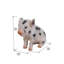Statue porc de bébé assis-16443394