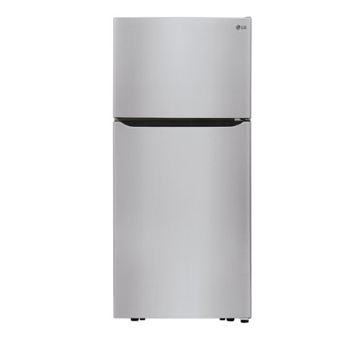 LG 20 cu. ft. Top Freezer Refrigerator w/ Multi-Air Flow and Reversible Door, ENERGY STAR, 30 -  LTCS20020S