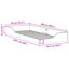 Floor Bed Frame Solid Pine Wood-874312381-874312353