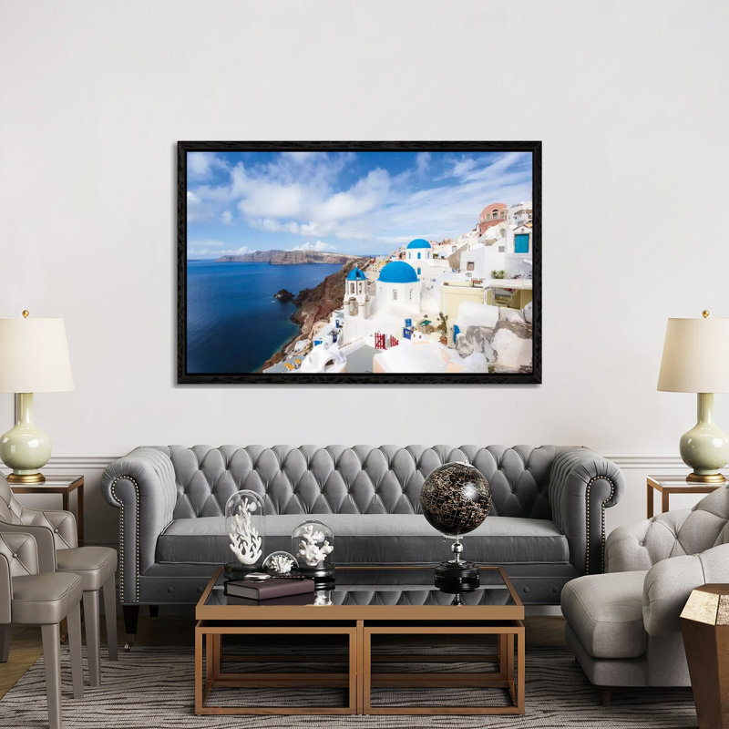 Matteo Colombo - Print on Canvas, 152.5 cm H x 101.5 cm W, Black Floater Framed